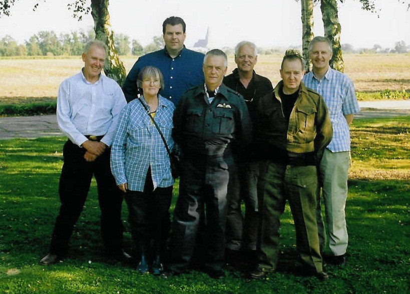 Kees van Everdingen, Helga Radau, Howard Payne, Mark Shore, Rex Shore, Neil Wright and Ian Shore, Stalag Luft I, 2006